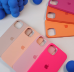 Solid Colors Silicone iPhone 15 14 13 12 11 Pro Max case iPhone 13 12 mini case iPhone XS Max Protective Cases iPhone XR 14 Plus Case