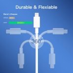 iPhone Charging Cable - 3 of Pack 6FT USB C to Lightning Cable- iPhone Charger Fast Charging Cable